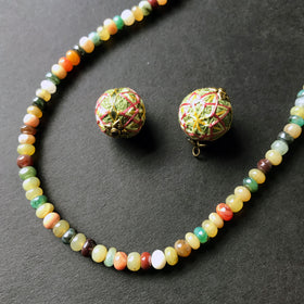 Multi Color Opal Necklace