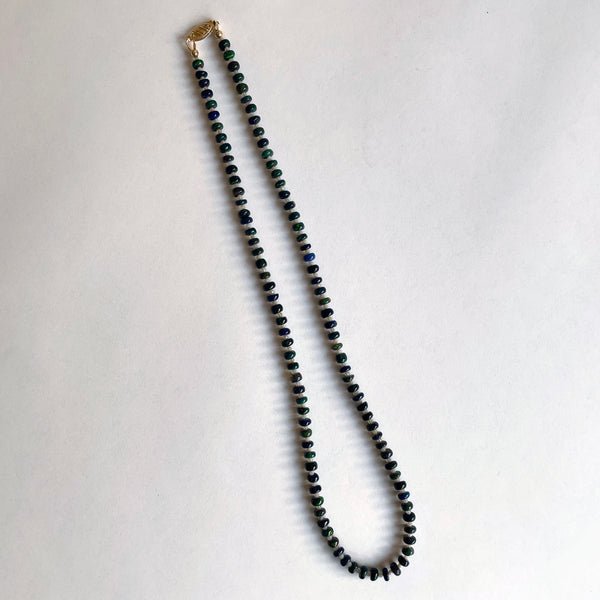 Black and White Opal Necklace