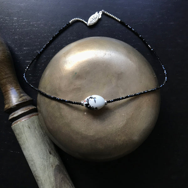 Black Spinel Necklace