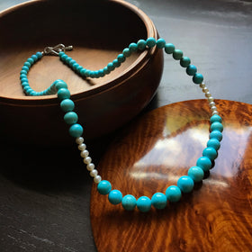 Sleeping Beauty Turquoise Necklace
