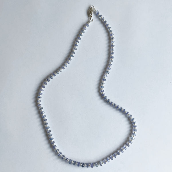 Tanzanite and Pearl Necklace