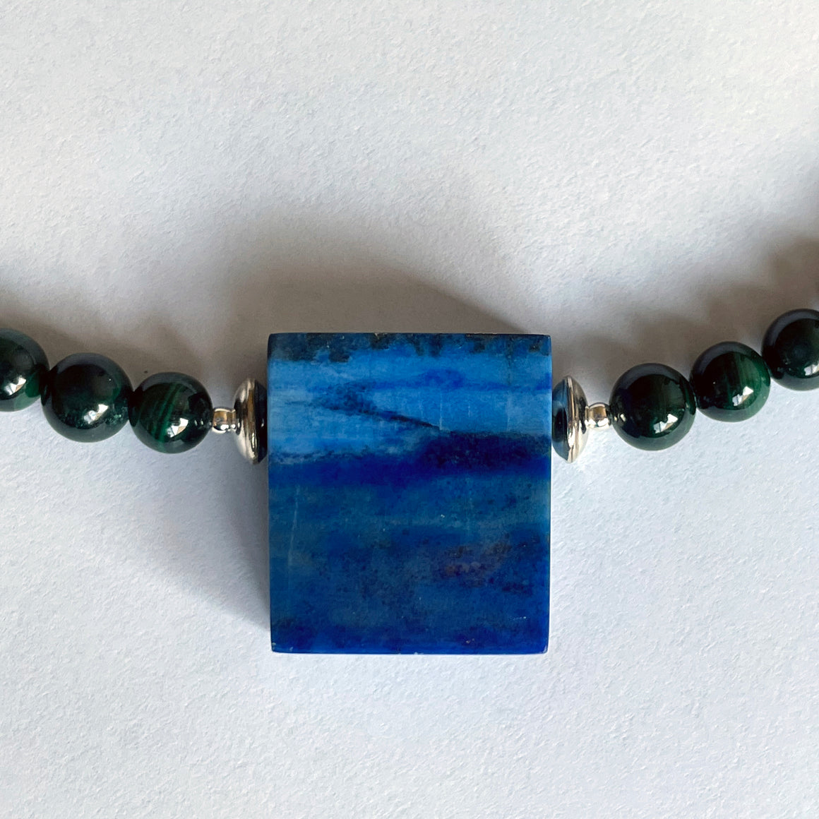 Lapis and Malachite Necklace